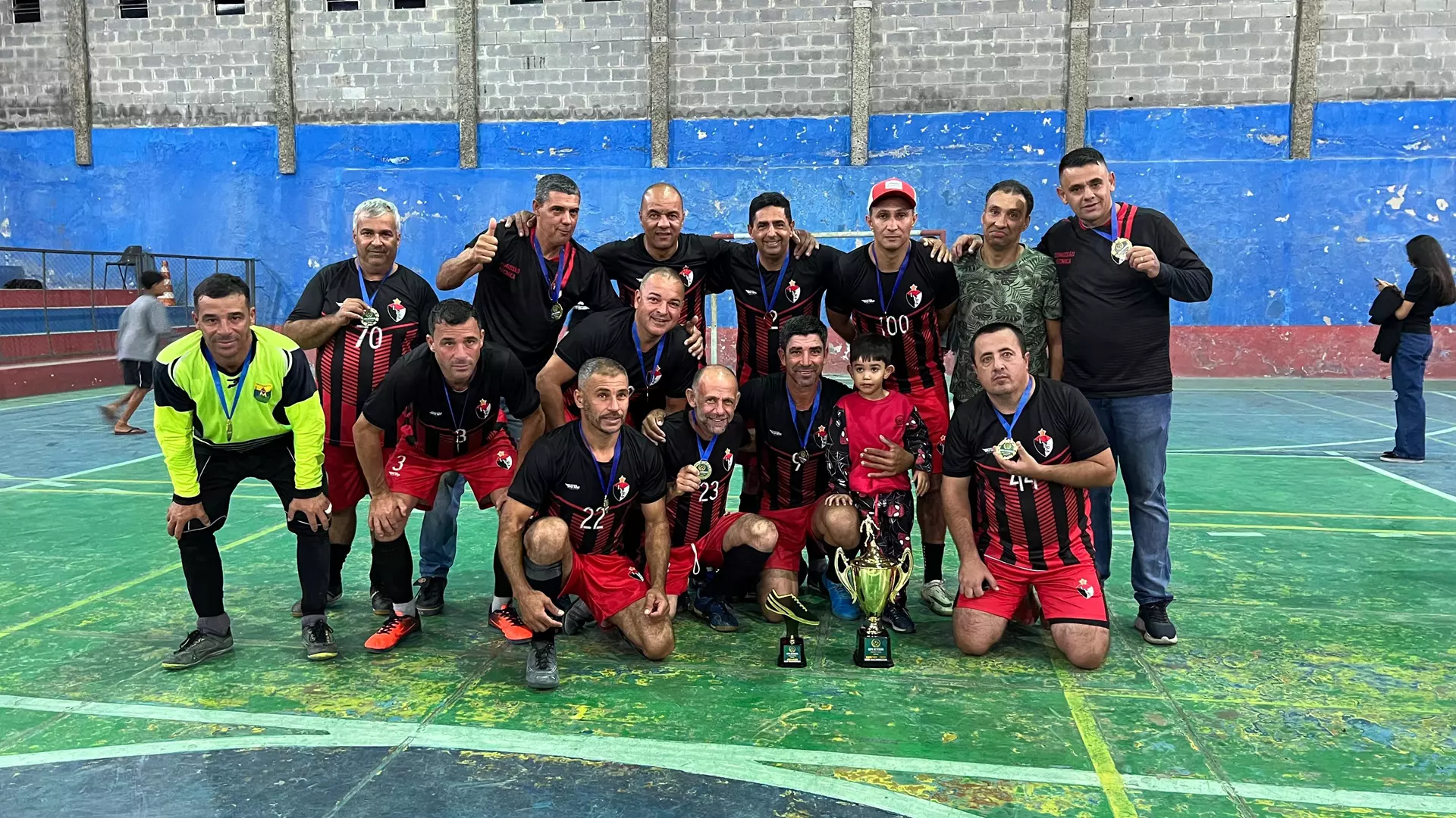 Livramentense vence Barca por 6x4 e conquista a Copa Veterana Liga de Futsal